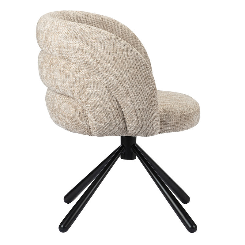 Pebble Rotating Chair Latte