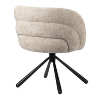 Pebble Rotating Chair Latte