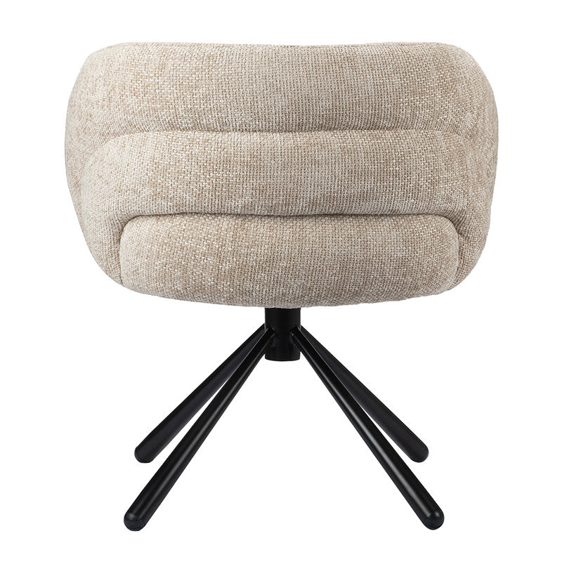 Pebble Rotating Chair Latte