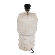 Ceramic Lamp Base White Sand