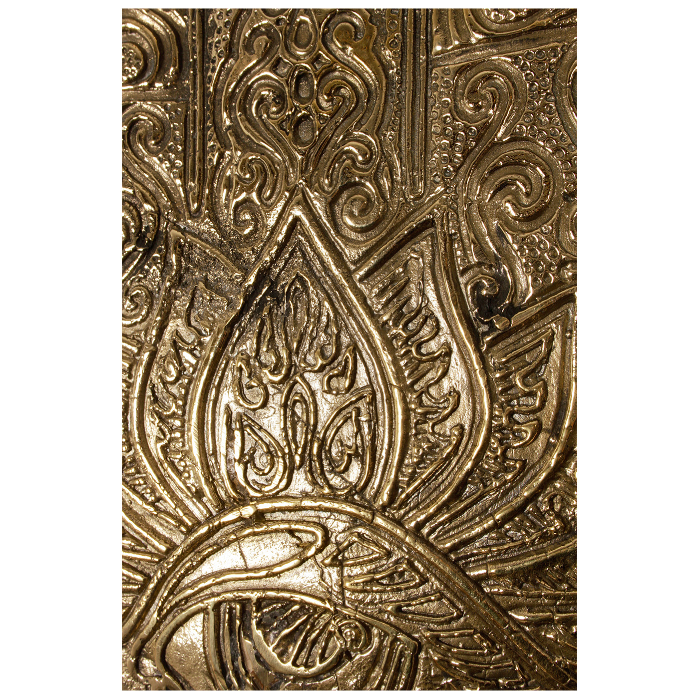 Brass Hanging Fatima Hand XL