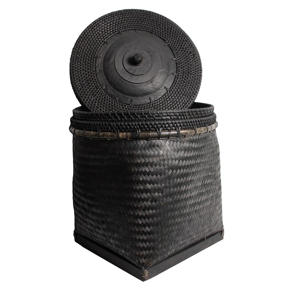 Basket Temple Black L