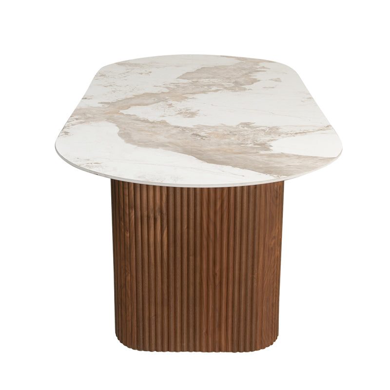 Urban Chique Dining Table Ceramic Marble