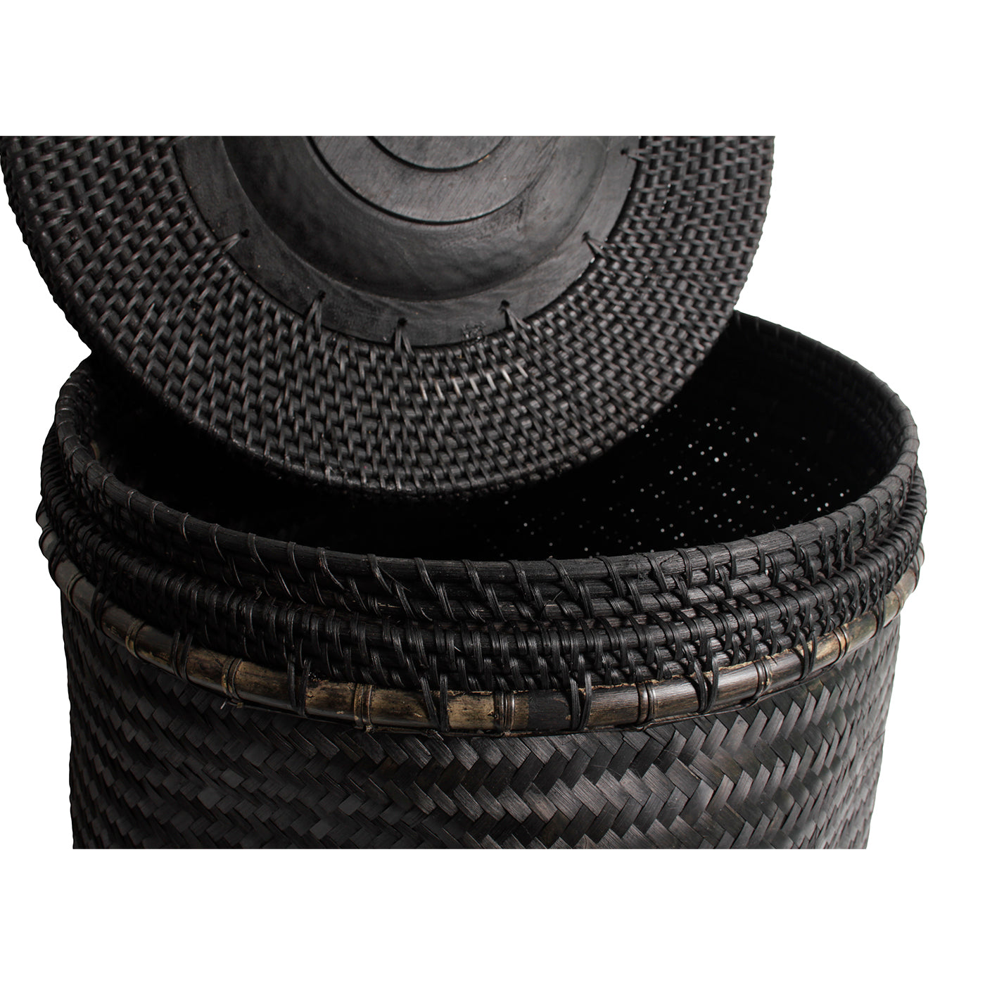 Basket Temple Black L