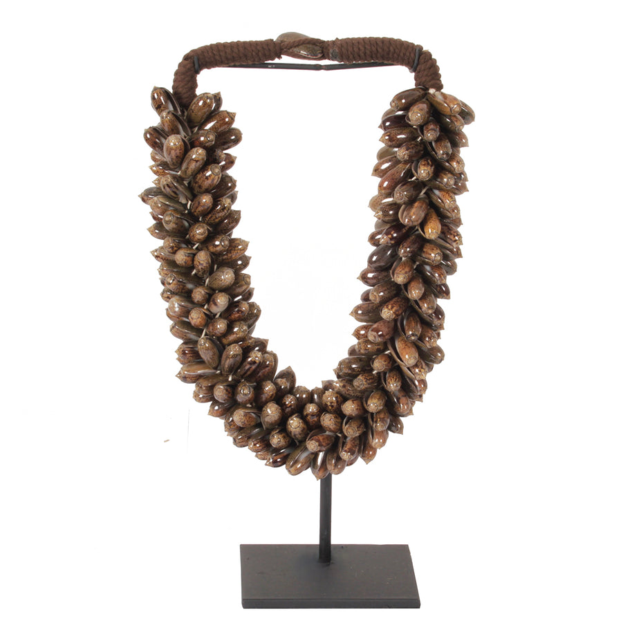 J84 Small Shell Necklace On Stand