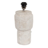 Ceramic Lamp Base White Sand