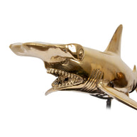 Brass Hammer Shark on Stand S