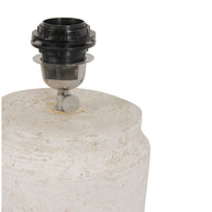 Ceramic Lamp Base White Sand