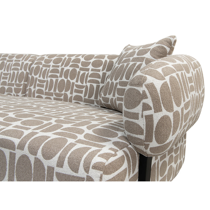 Kathmandu 3 Seater Sofa Amon Natural