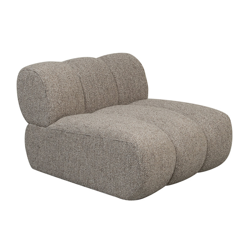 New York Middle Part Sofa Sand Bouclé