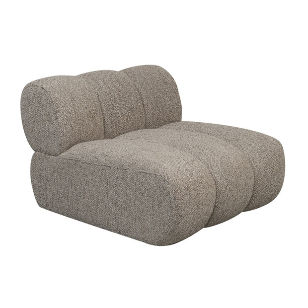 New York Middle Part Sofa Sand Bouclé