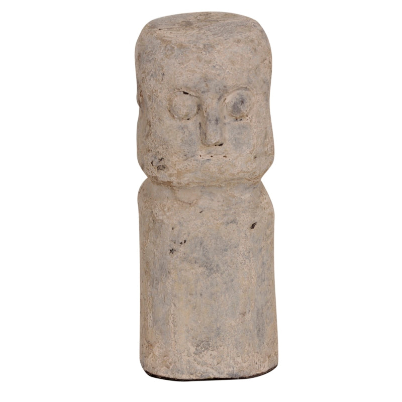 Ceramic Sumba Statue L Cream