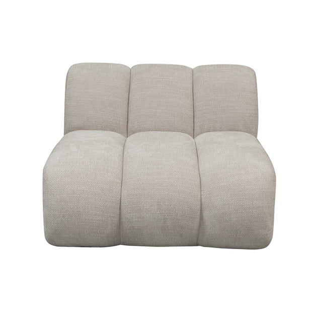 New York Middle Part Sofa Beige