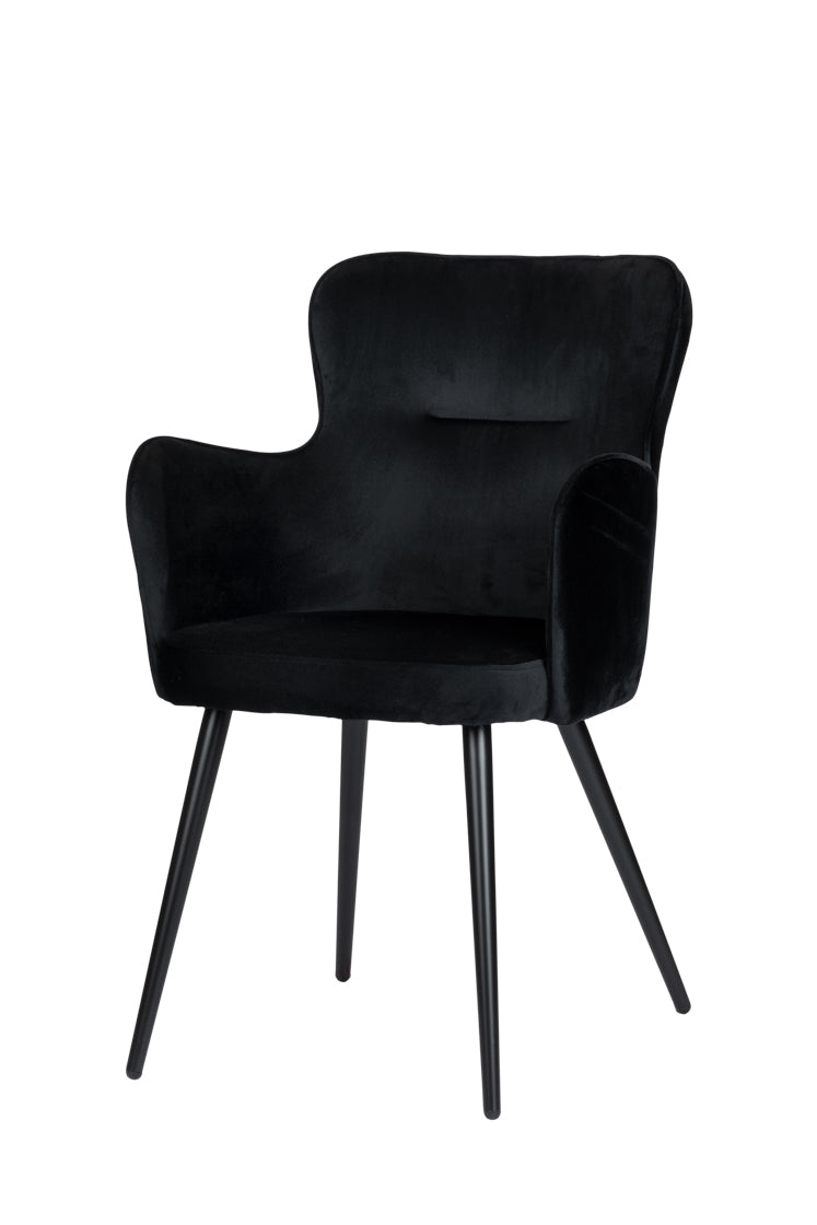 Wing Chair Black