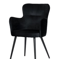 Wing Chair Black
