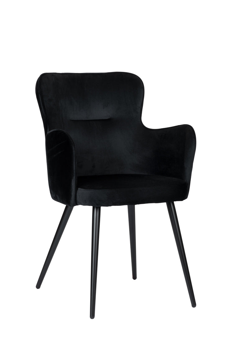 Wing Chair Black
