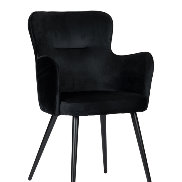 Wing Chair Black