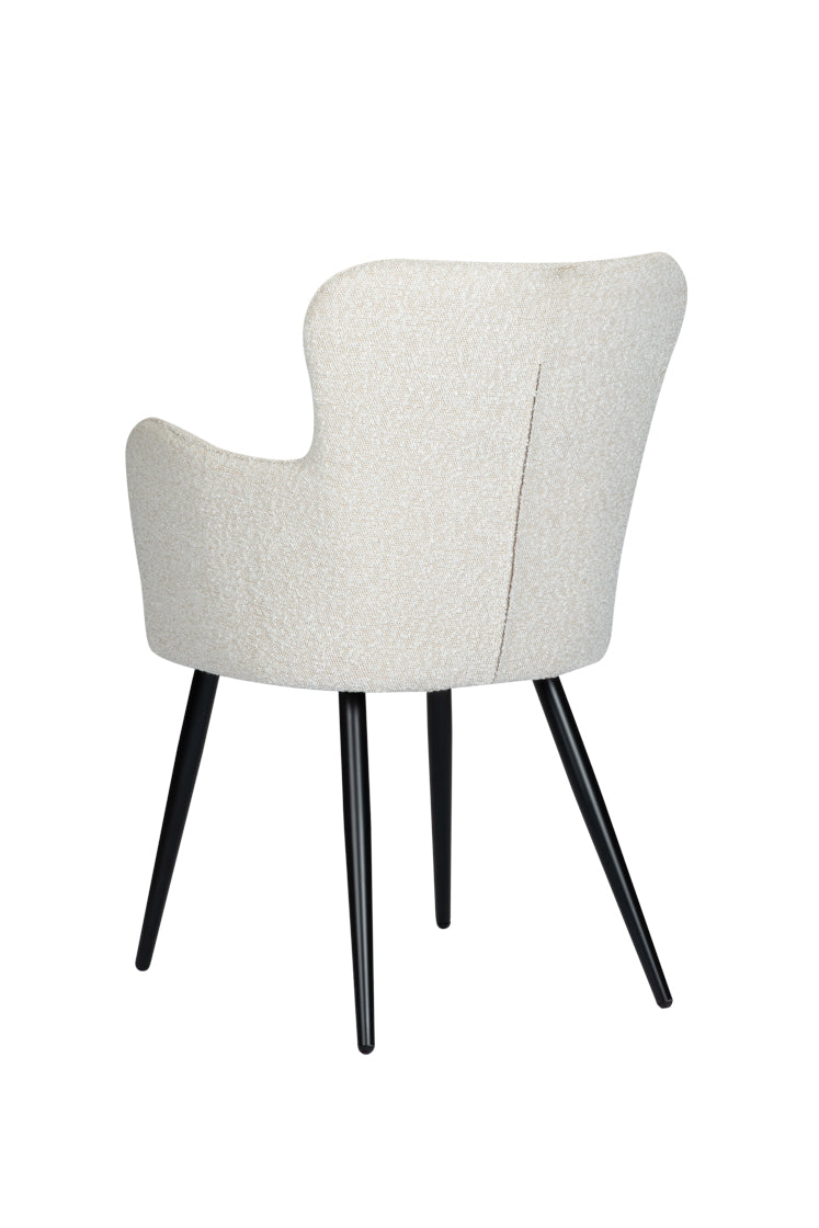 Wing Chair White Pearl