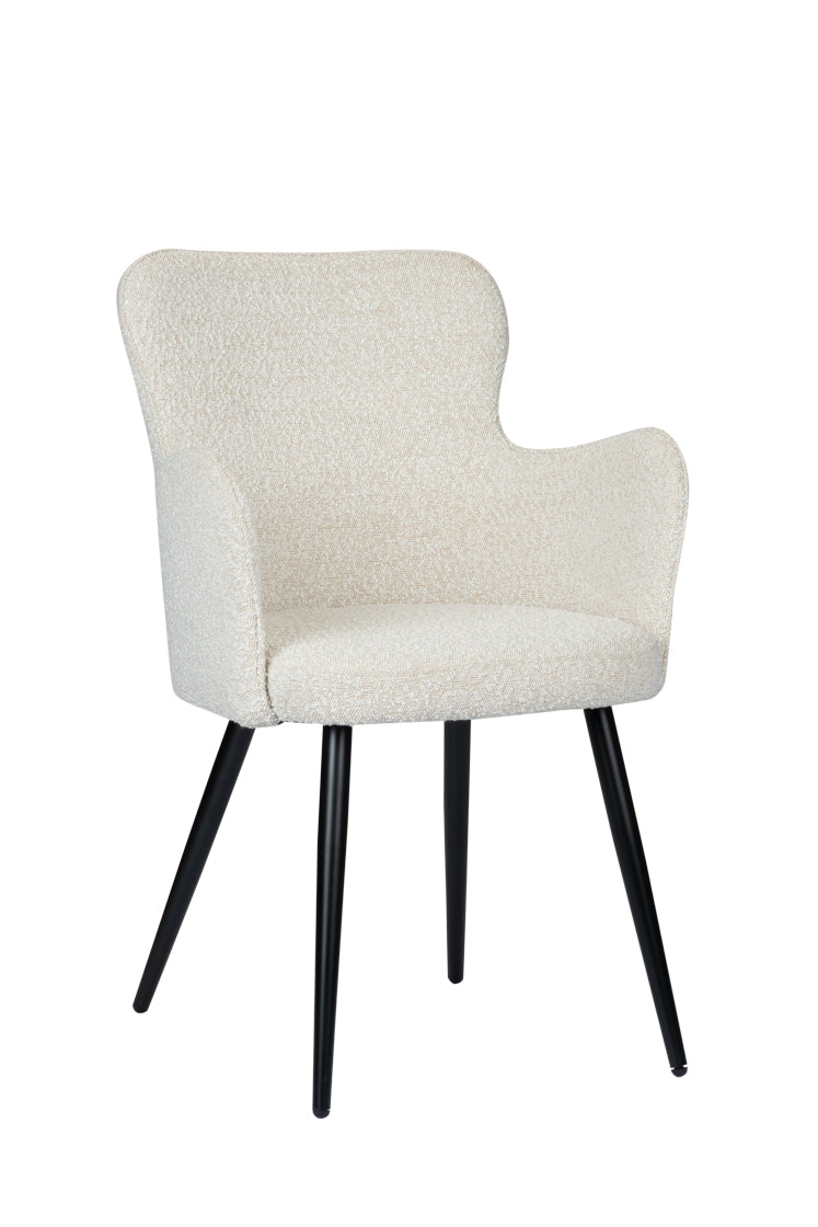 Wing Chair White Pearl
