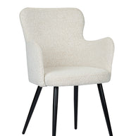 Wing Chair White Pearl