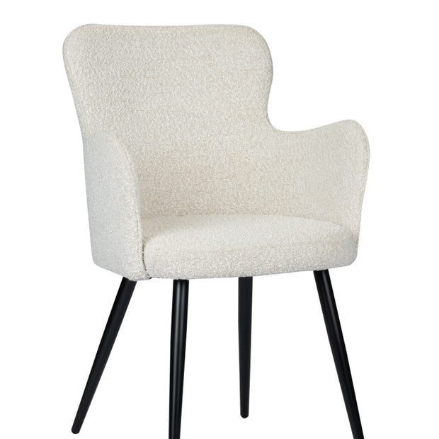 Wing Chair White Pearl