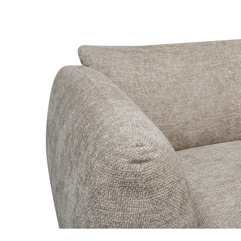 Amsterdam 5 Parts Corner Sofa Latte