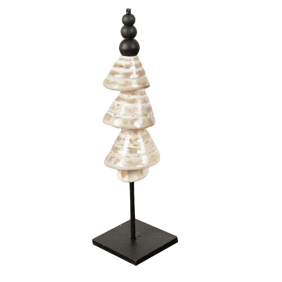 J72 Shell Tower Pearl On Stand S