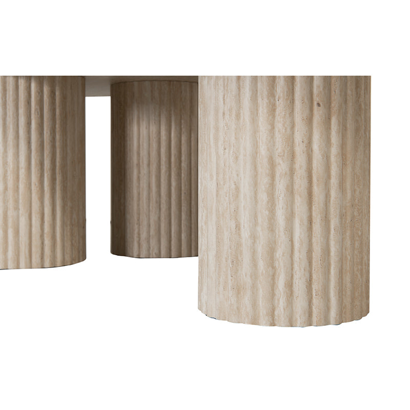 Craft Coffee Table Large Ceramic Travertine