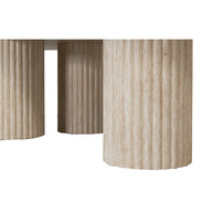 Craft Coffee Table Large Ceramic Travertine