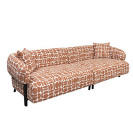 Kathmandu 3 Seater Sofa Amon Terracotta