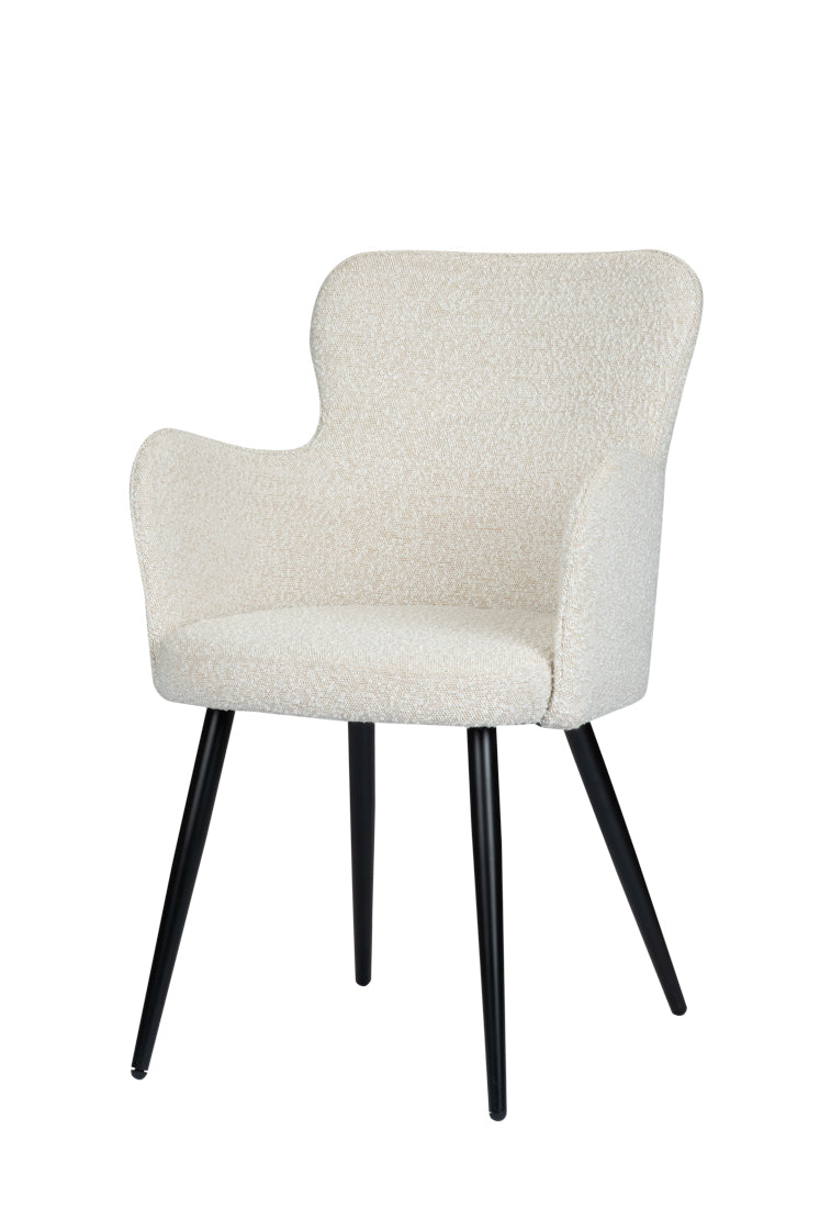 Wing Chair White Pearl