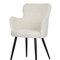 Wing Chair White Pearl