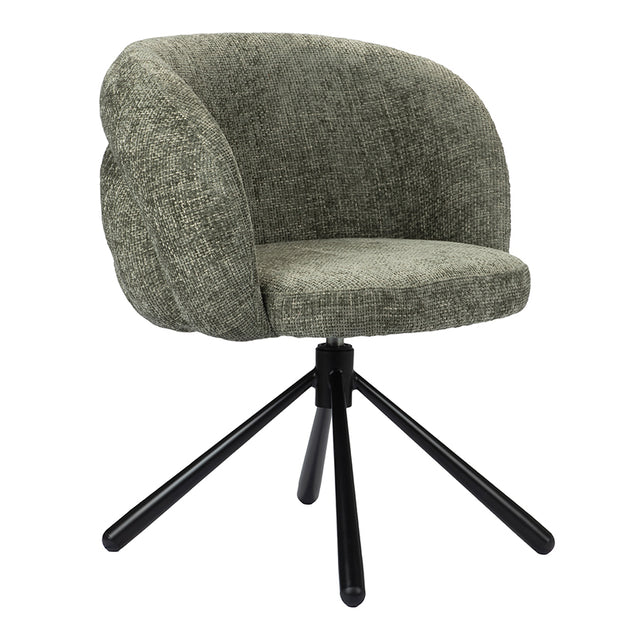 Pebble Rotating Chair Pistachio
