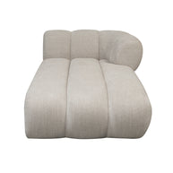 New York Right Lounge Sofa Beige