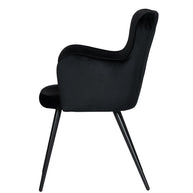 Wing Chair Black