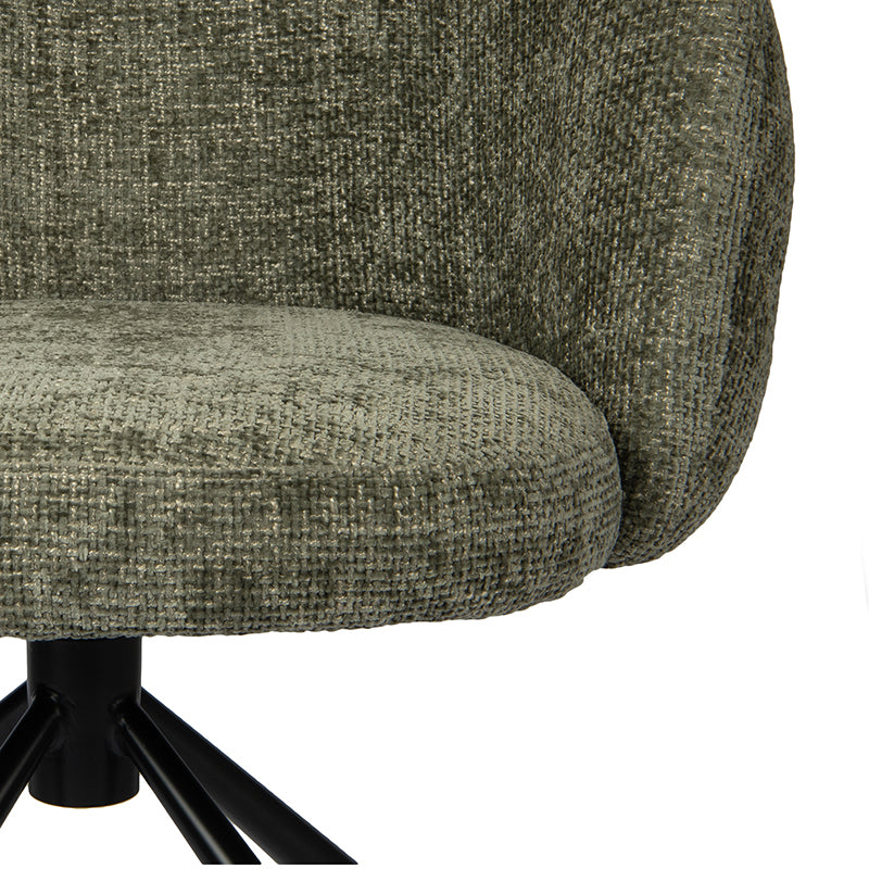 Pebble Rotating Chair Pistachio