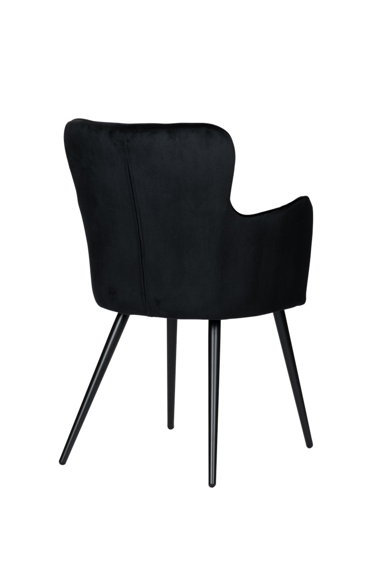 Wing Chair Black