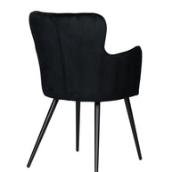 Wing Chair Black