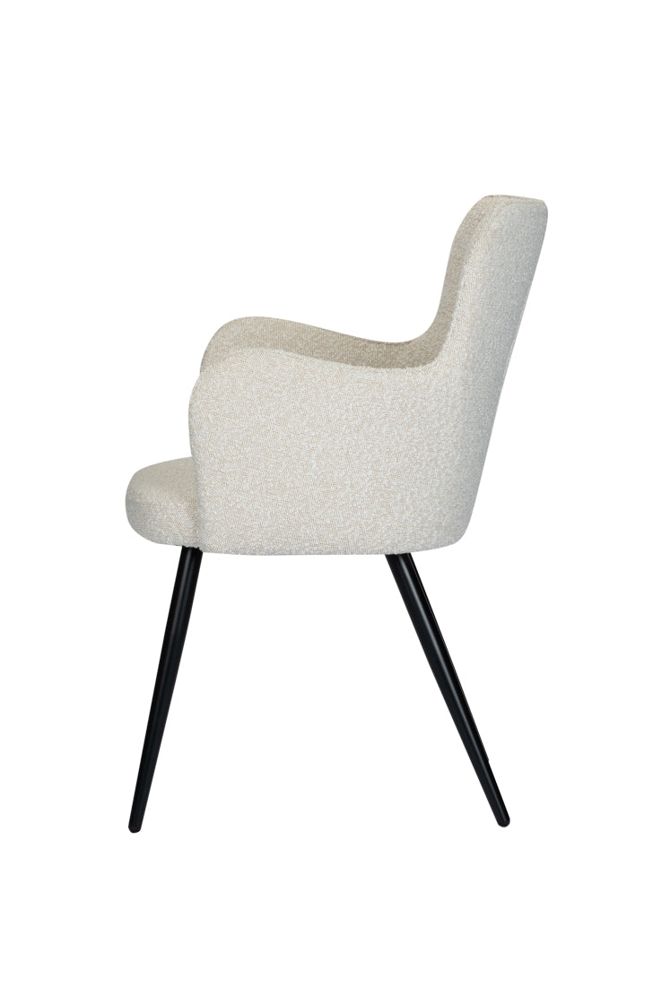 Wing Chair White Pearl