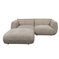 Amsterdam 2.5 Seater With Ottoman Sofa Latte