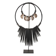 K34 Black Tiger Octo Necklace L On Stand