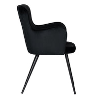 Wing Chair Black