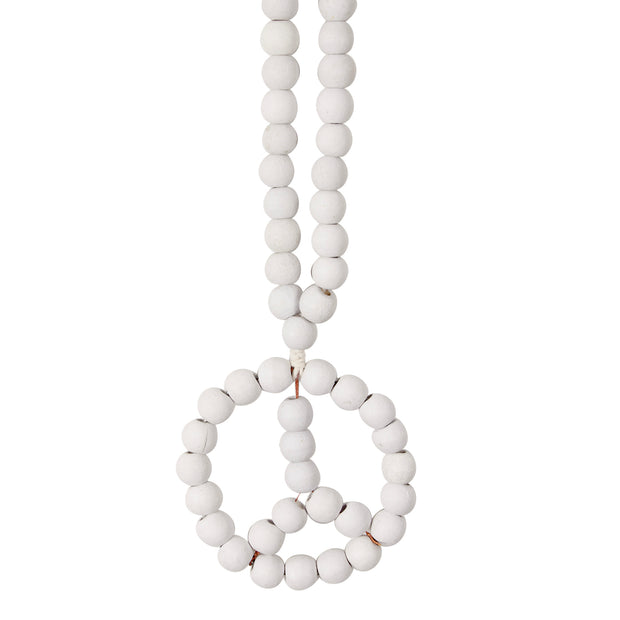 Tassel Peace White