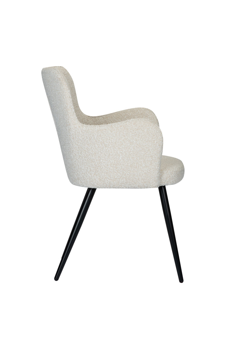 Wing Chair White Pearl