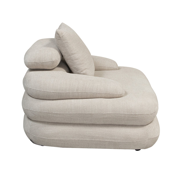 Cairo Lounge Chair Beige