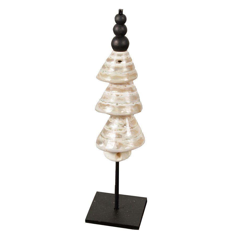 J72 Shell Tower Pearl On Stand S
