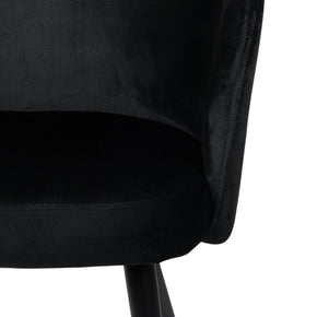 Wing Chair Black