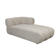 New York Right Lounge Sofa Beige