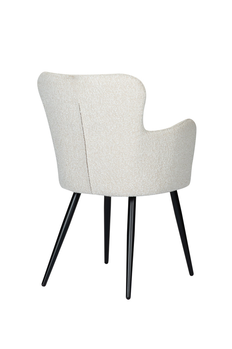 Wing Chair White Pearl
