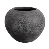Ceramic Khlong Vase Black S
